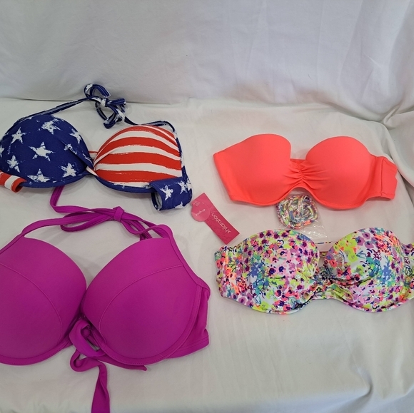 Swim suit tops, multiple colors n sizes(Victoria Secret n xhileration) - Picture 1 of 3